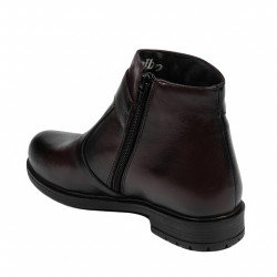 Botki damskie 3395 bordo