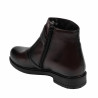 Botki damskie 3395 bordo