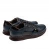 Buty casual/sportowe męskie 916-1 indigo połączony