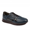 Buty casual/sportowe męskie 916-1 indigo połączony