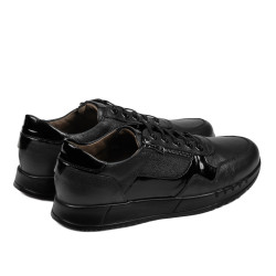 Buty casual/sportowe męskie 916 czarne