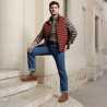 Casualne/sportowe buty męskie 968 bufo brązowe lifestyle