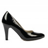 Eleganckie buty damskie 1234 lakier czarny