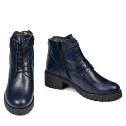 Damskie botki 3329 indygo