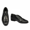 Eleganckie buty męskie 838 czarne