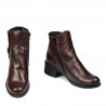 Buty damskie 3319 bordo