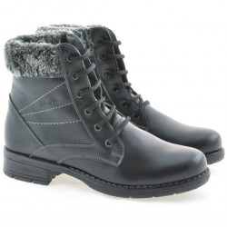 Damskie botki 3253 czarne