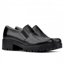 Damskie buty casual 684 czarne