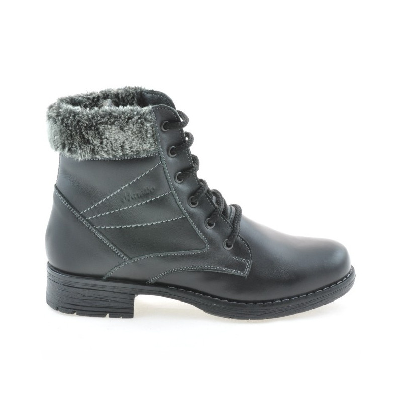 Damskie botki 3253 czarne