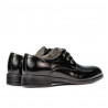 Damskie buty casualowe 6020 lakierowane czarne