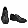 Eleganckie buty męskie 843 czarne