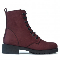 Damskie buty 3336 bufo bordo