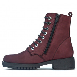 Damskie buty 3336 bufo bordo