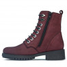 Damskie buty 3336 bufo bordo