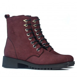 Damskie buty 3336 bufo bordo