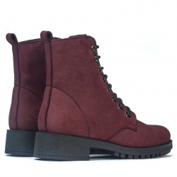 Damskie buty 3336 bufo bordo