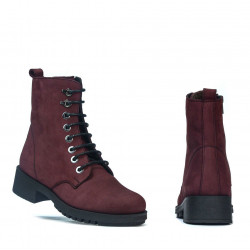 Damskie buty 3336 bufo bordo
