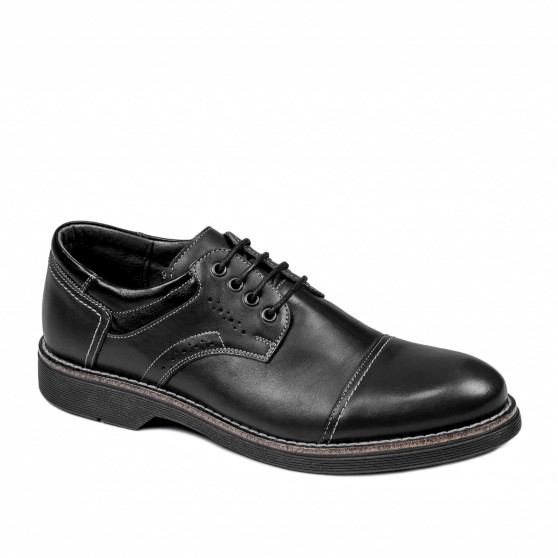 Buty casual męskie 848 czarne