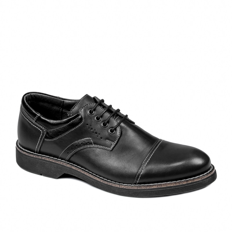 Buty casual męskie 848 czarne