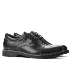 Buty casual męskie 848 czarne