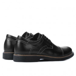 Buty casual męskie 848 czarne