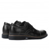 Buty casual męskie 848 czarne