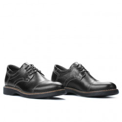 Buty casual męskie 848 czarne