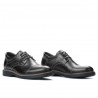Buty casual męskie 848 czarne