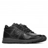 Buty męskie 4120 czarne+szare
