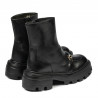 Damskie botki 3392 czarne