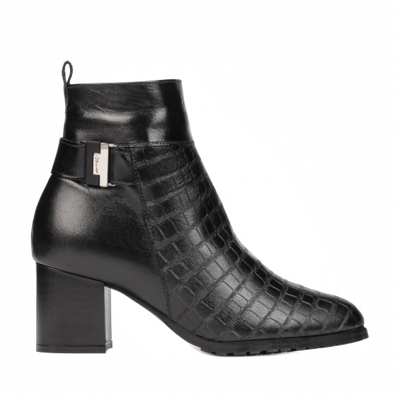 Damskie botki 1169 czarne