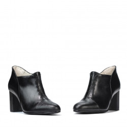Damskie botki 1171s czarne (slim)