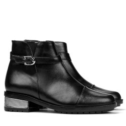 Botki damskie 1173 czarne