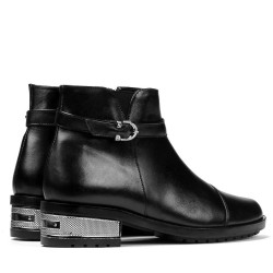 Botki damskie 1173 czarne