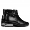 Botki damskie 1173 czarne