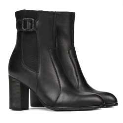 Damskie botki 1177 czarne