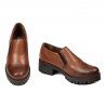 Damskie buty casual 684 a brązowy