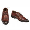 Eleganckie buty męskie 838 koniak