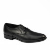 Buty eleganckie męskie 837 czarne