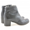 Damskie botki 3240 kawa