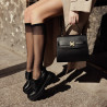 Damskie buty casual 6076 czarne lifestyle