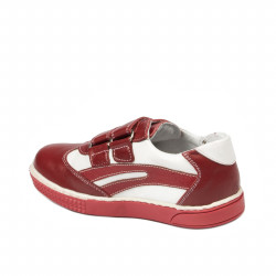 Buty dziecięce małe 16-1c czerwony+biały