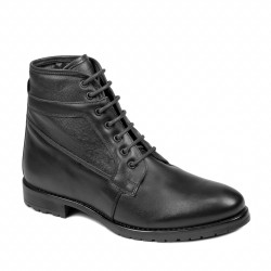 Czarne buty męskie 4114