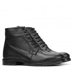 Czarne buty męskie 4114