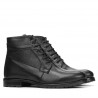 Czarne buty męskie 4114
