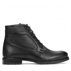 Czarne buty męskie 4114