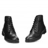 Czarne buty męskie 4114