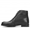 Czarne buty męskie 4114