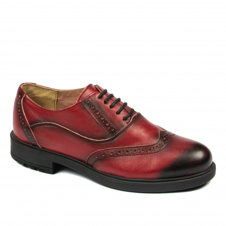 Damskie buty casualowe 683 a czerwona