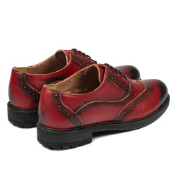 Damskie buty casualowe 683 a czerwona